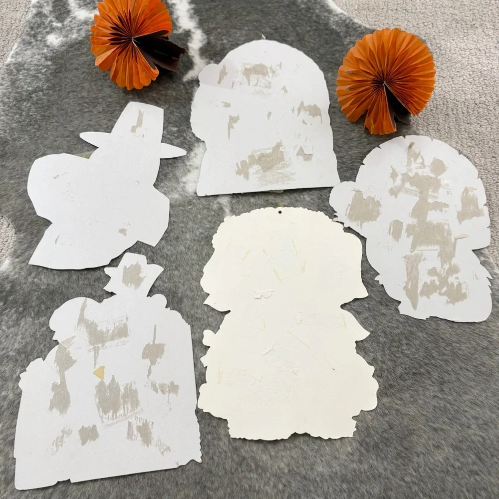 Vintage Thanksgiving Fall Harvest Paper Decorations